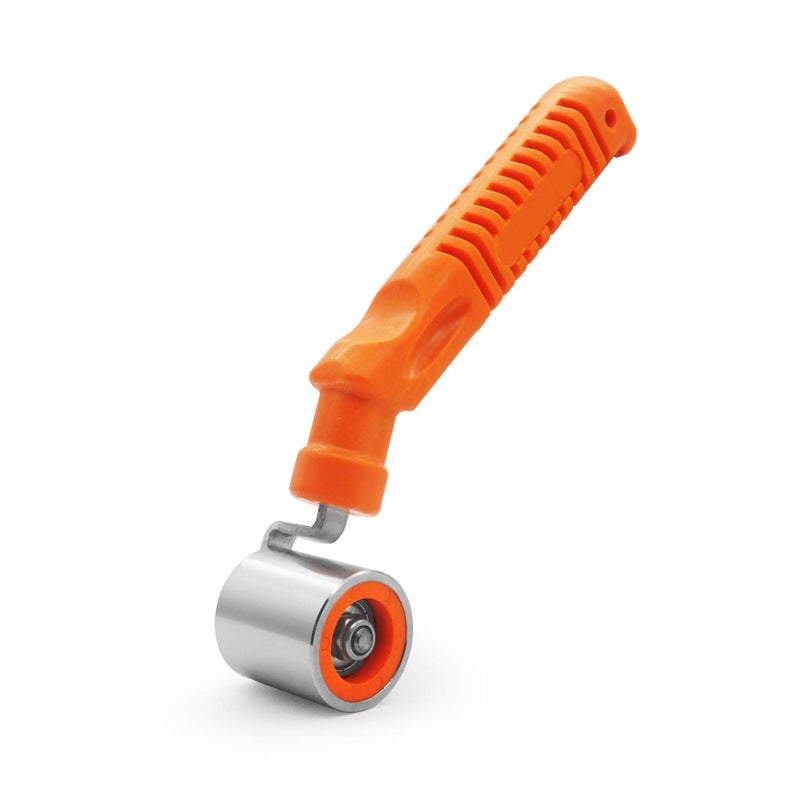 CARTINTS Wallpaper Roller Seam Roller Steel Hand Roller with Anti-Slip Handle, Ideal for Car Audio Sound Deadening Application, Wallpaper, Vinyl, and Home Decoration - Image 1